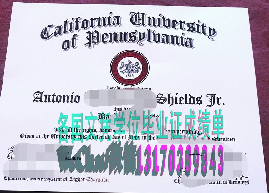 伪造宾州加利福尼亚大学文凭