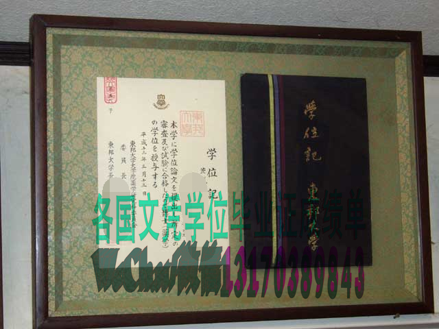 伪造日本东邦大学文凭
