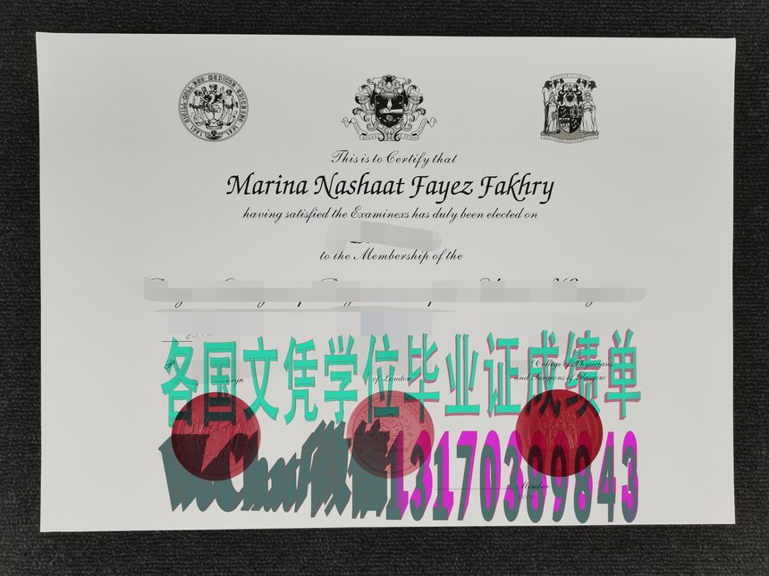 英国执业医师MRCP证书哪里可以制作